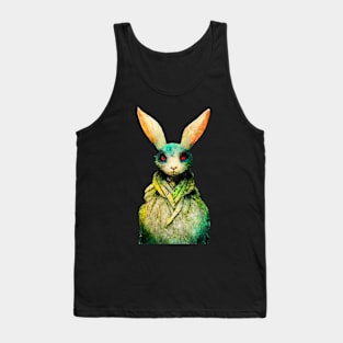 Rabbit watercolor painting #rabbit Tank Top